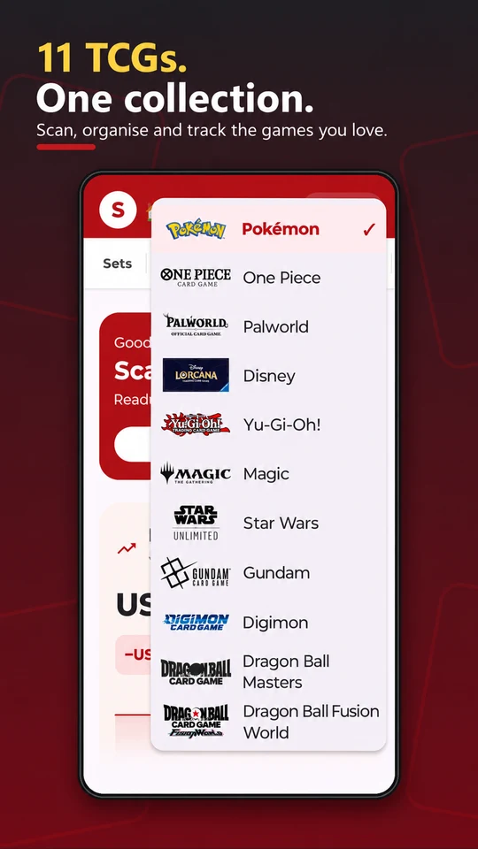 Multi-game collection menu